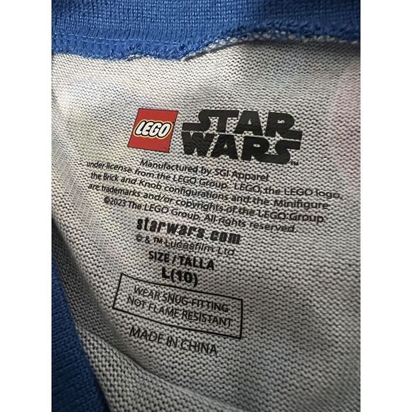 Lego Star Wars Pajama Set Mandalorian Precious Cargo Kids - Picture 6 of 7